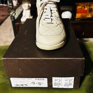 Gucci Beige Athletic Sneakers